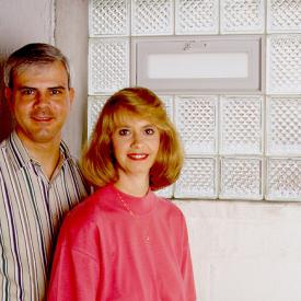 Maintenance-free and a great insulator, glass block basement replacement windows are available with fresh-air vents.