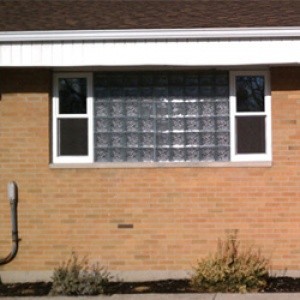 Glass Block Window